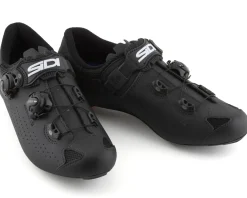 Sidi Women's Genius 10 Road Shoes (Black/Black) (37)