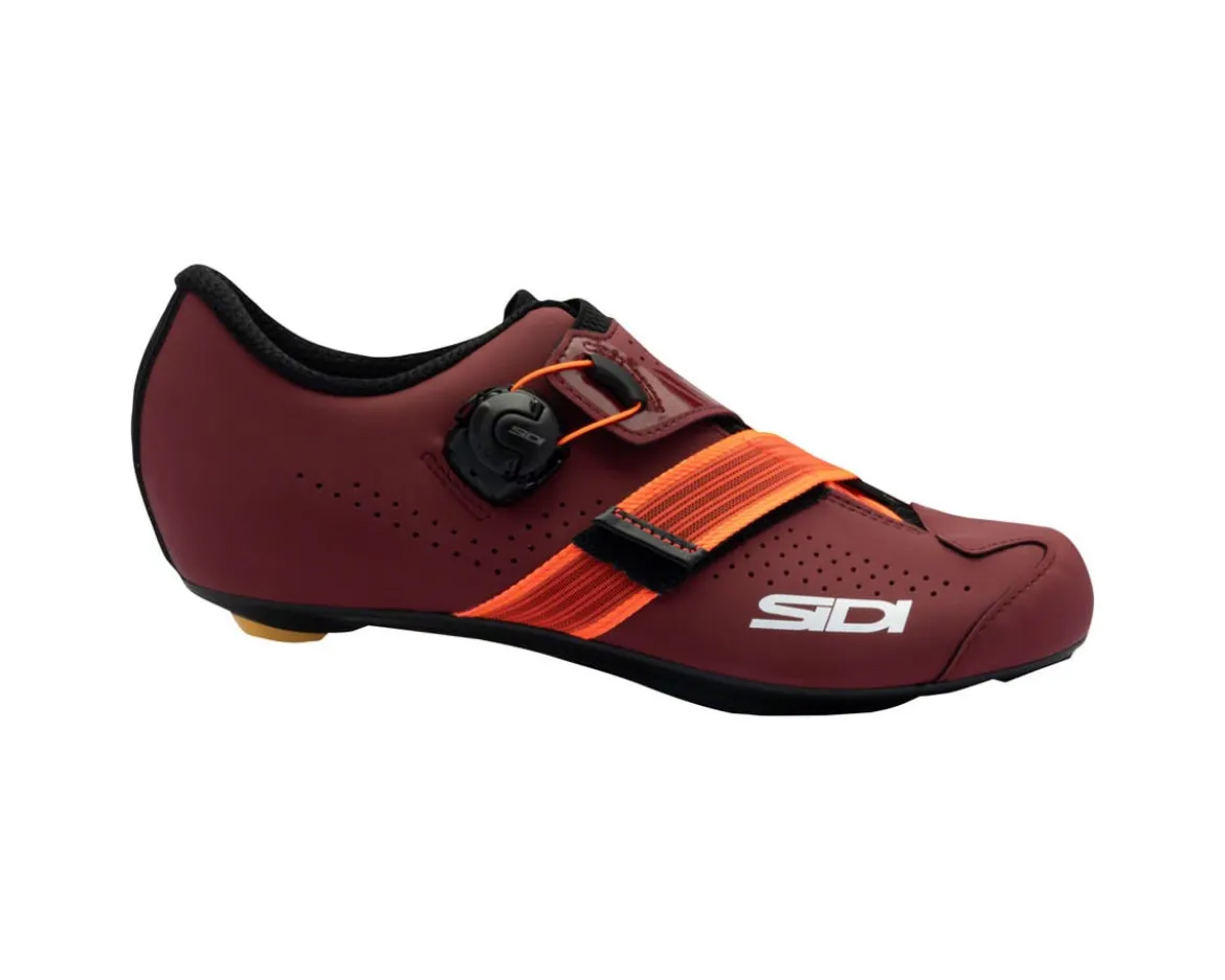 Sidi Women's Prima Road Shoes (Cabernet/Coral) (41)