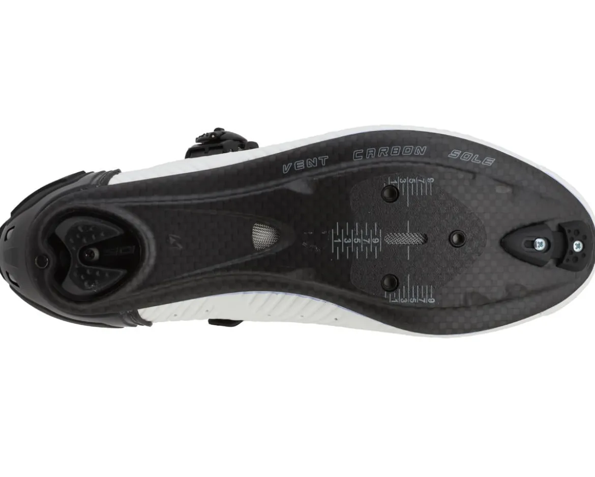 Sidi Women's Wire 2S Road Shoes (White/Black) (41.5)