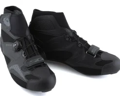 Sidi Zero Gore 2 Winter Road Shoes (Black) (42)