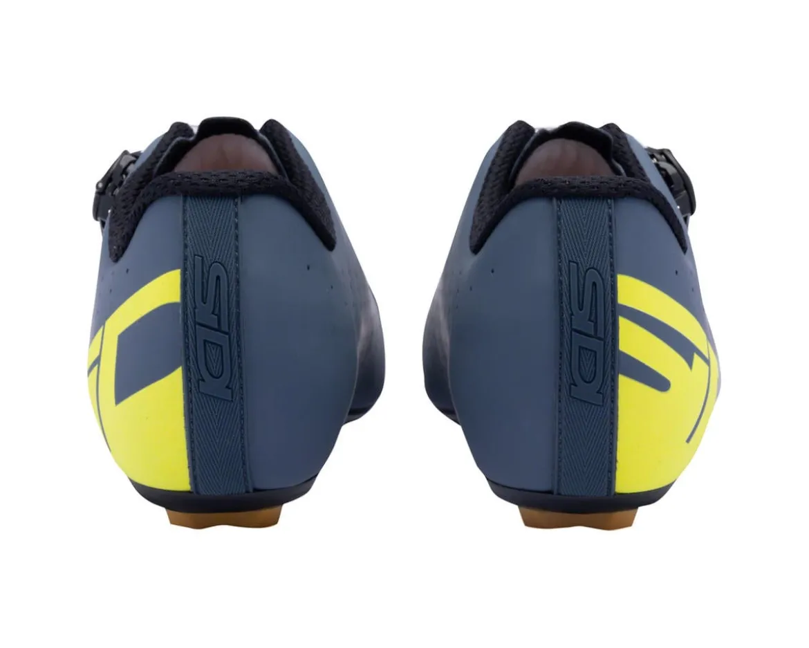 Sidi Men's Fast 2 Road Shoes (Blue/Yellow) (43)
