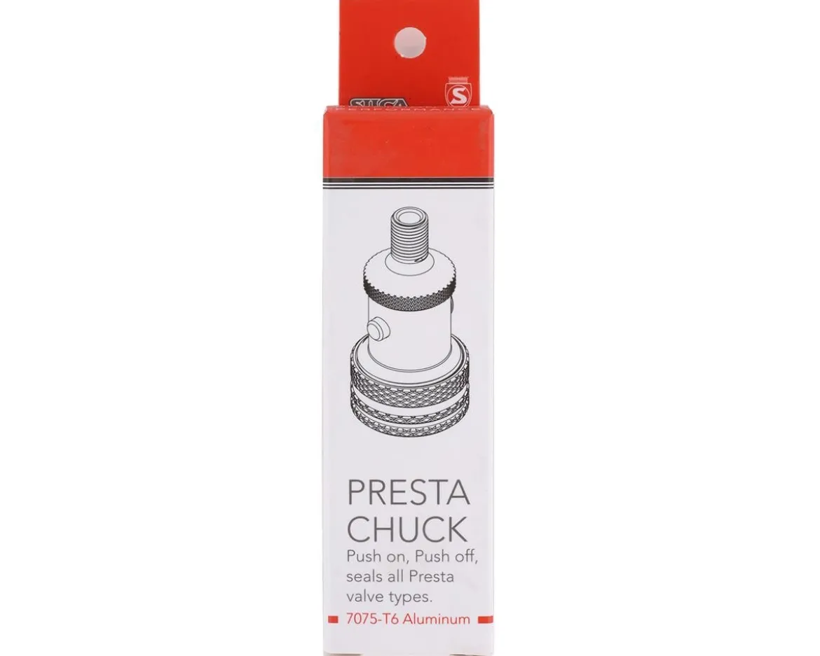 Silca Aluminum Presta Chuck (Silver)