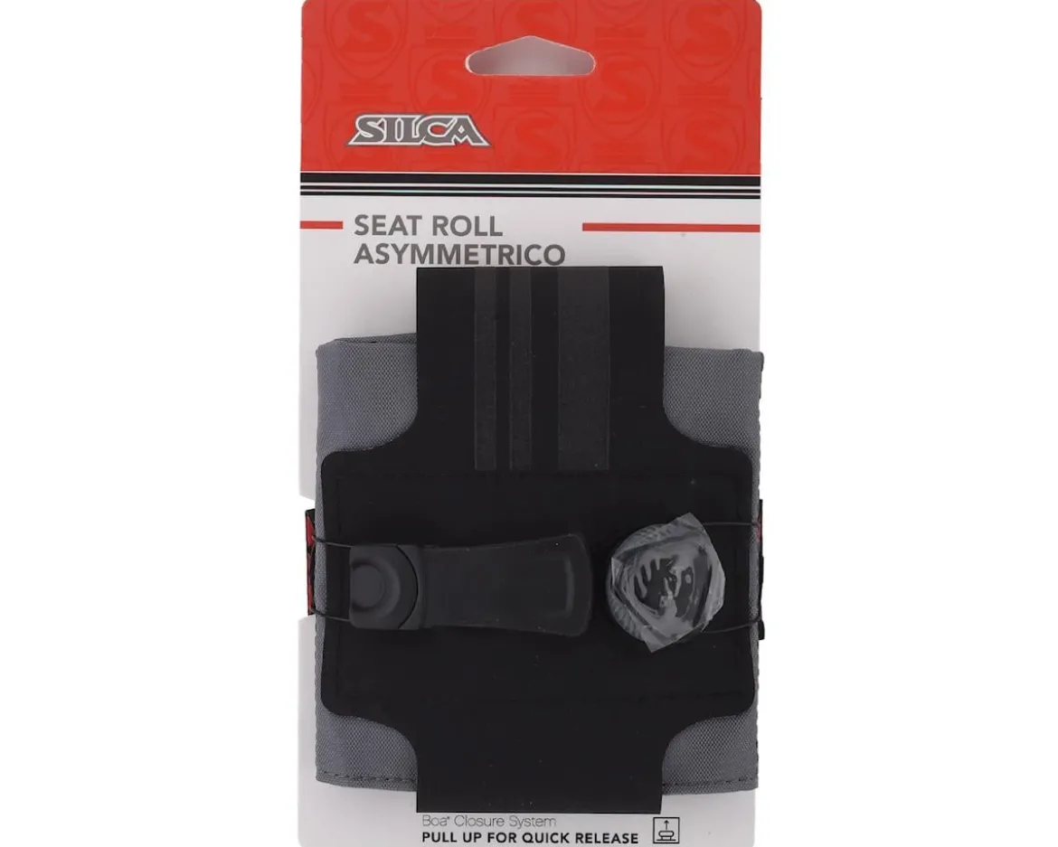 Silca Asymmetrico Seat Roll (Black/Grey)