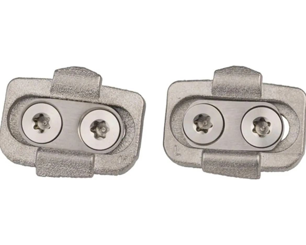 Silca 3D-Printed Titanium Mountain Cleats (w/ Ti Hardware) (5°) (Fits TIME ATAC Pedals)