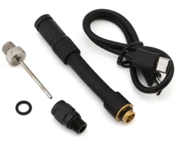 Silca Elettrico Mini-Inflator (Gunmetal/Red) (Micro)
