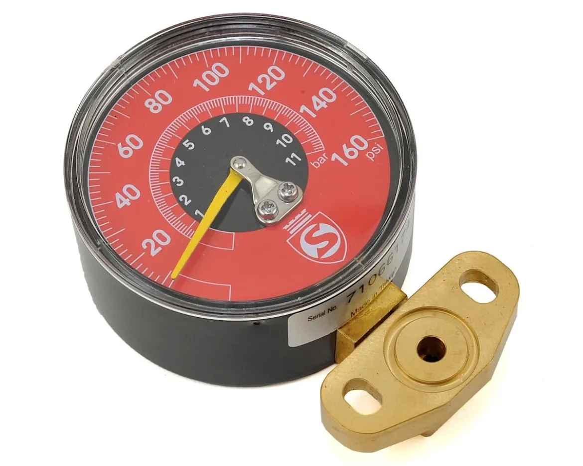 Silca Super Pista Ultimate Replacement Gauge Kit (160psi) (RED)