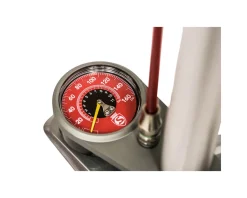 Silca SuperPista Ultimate Hiro Edition Floor Pump (Silver)