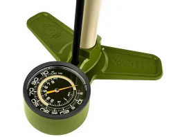 Silca Terra Floor Pump (Green/Tan)