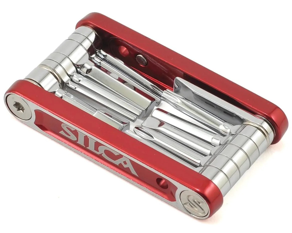 Silca Tredici Italian Army Knife (Red) (13-Tool)