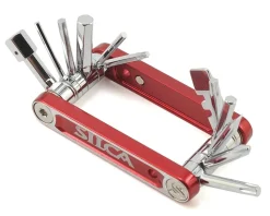 Silca Tredici Italian Army Knife (Red) (13-Tool)