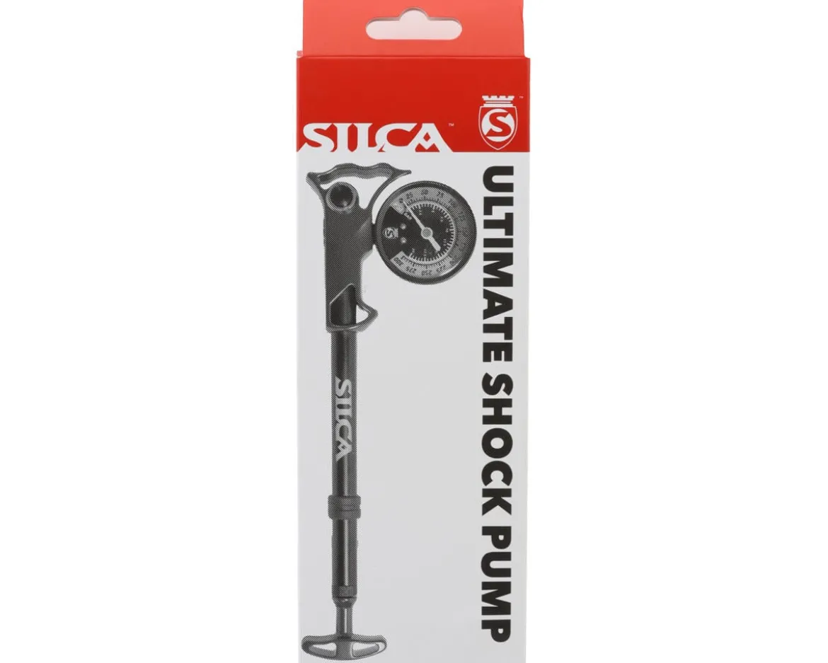 Silca Ultimate Shock Pump (Red/Black)