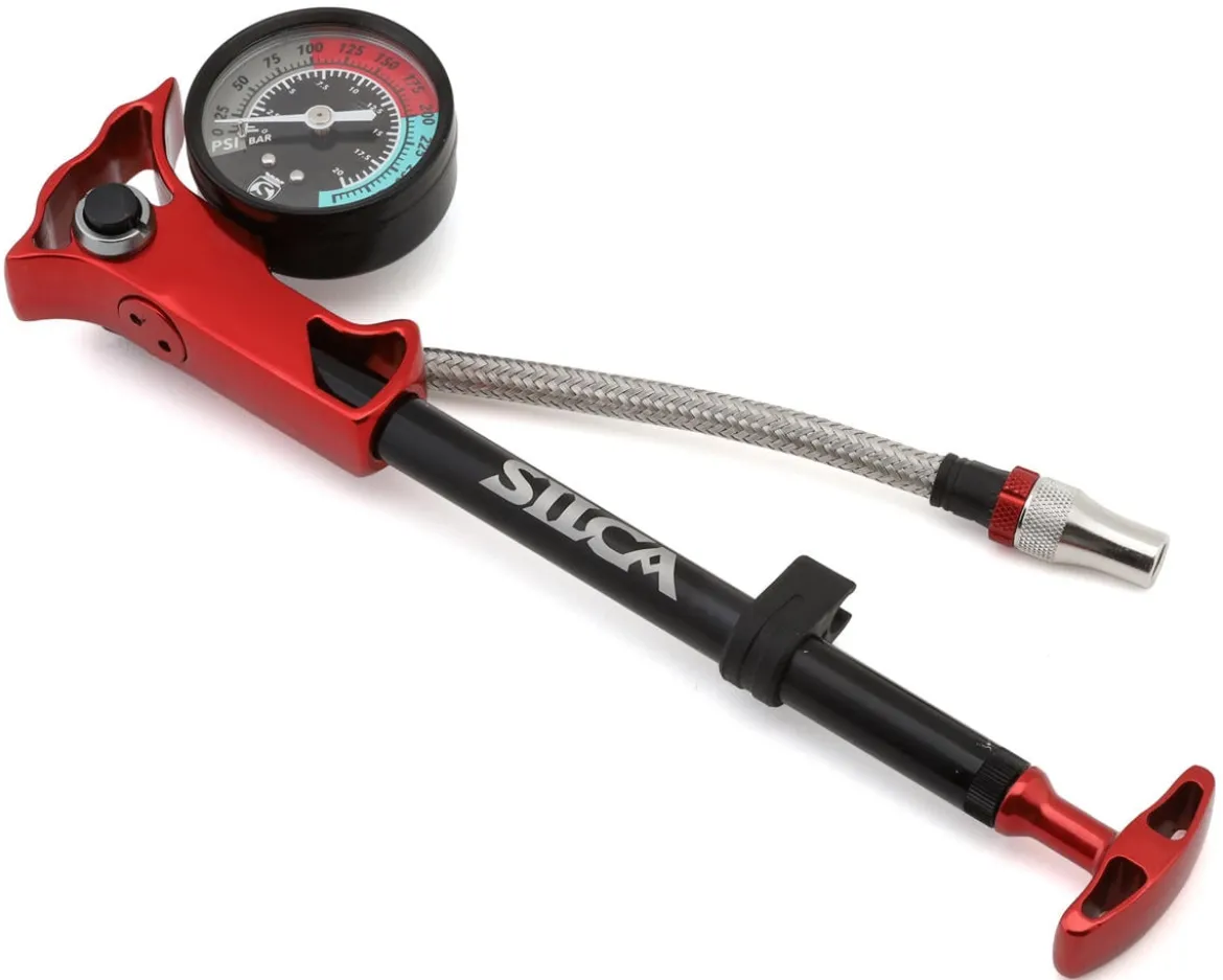 Silca Ultimate Shock Pump (Red/Black)