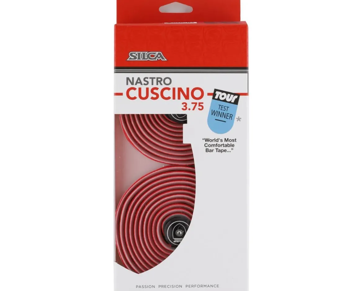 Silca Nastro Cuscino Handlebar Tape (Red) (3.75mm)