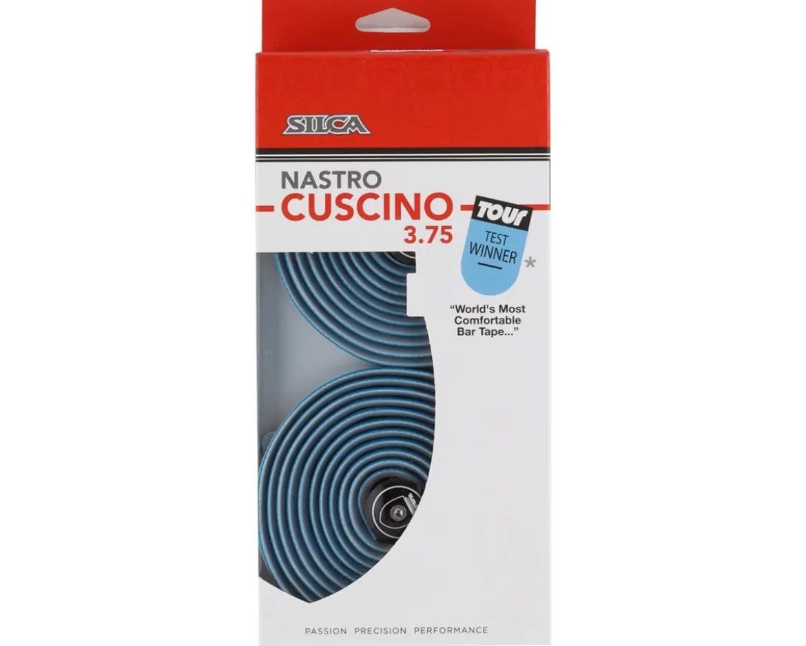 Silca Nastro Cuscino Handlebar Tape (Cyan Blue) (3.75mm)