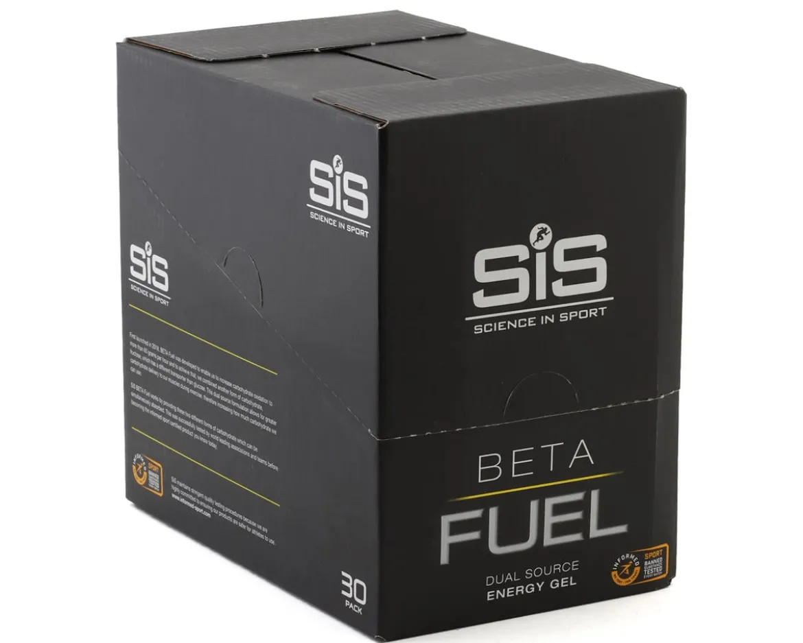 SIS Science In Sport Beta Fuel Gel (Unflavored/Neutral) (30 | 2.03oz Packets)