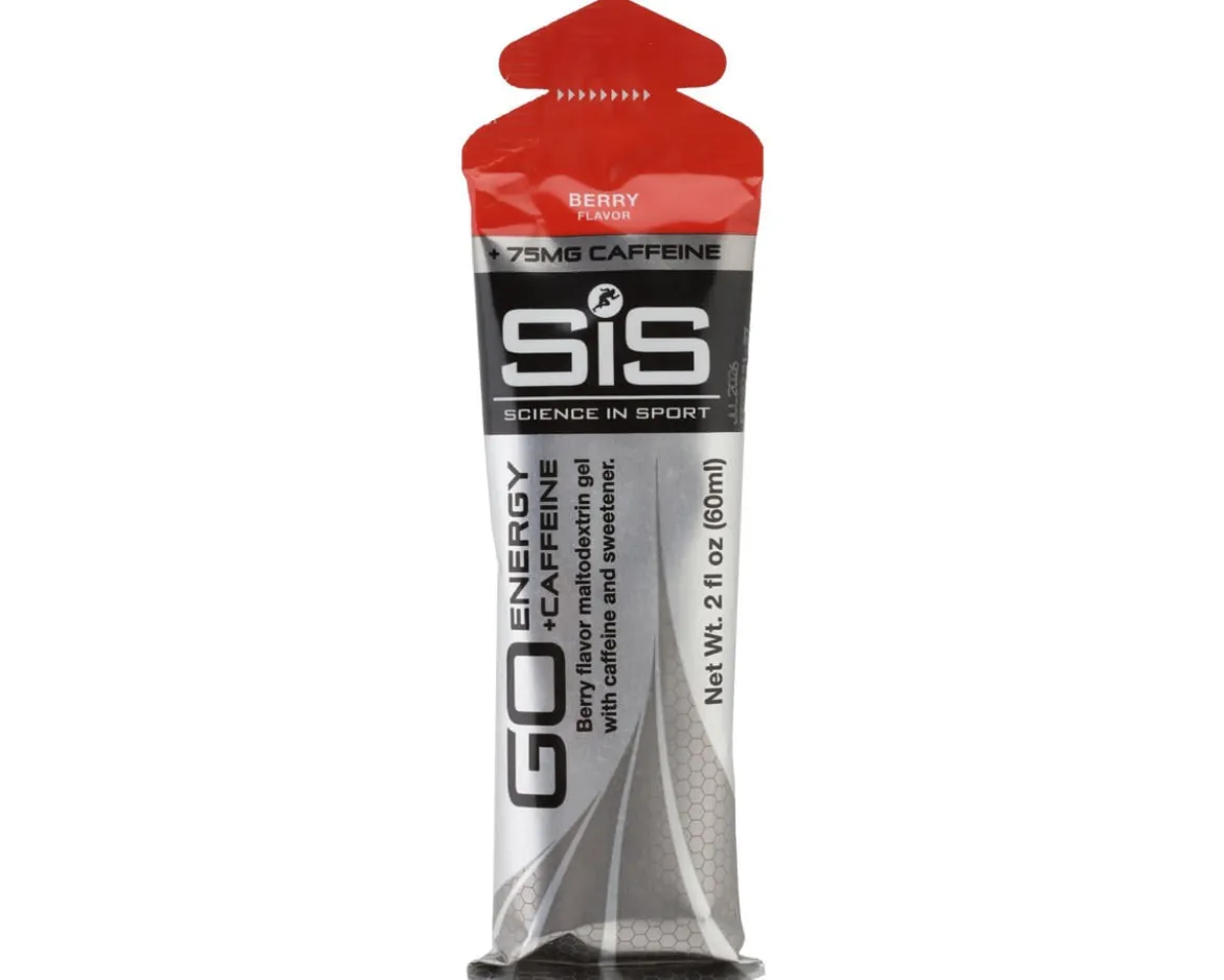 SIS Science In Sport GO Energy + Caffeine Gel (Berry) (30 | 2oz Packets)