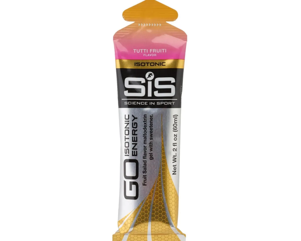SIS Science In Sport GO Isotonic Liquid Energy Gel (Tutti Frutti) (30 | 2oz Packets)