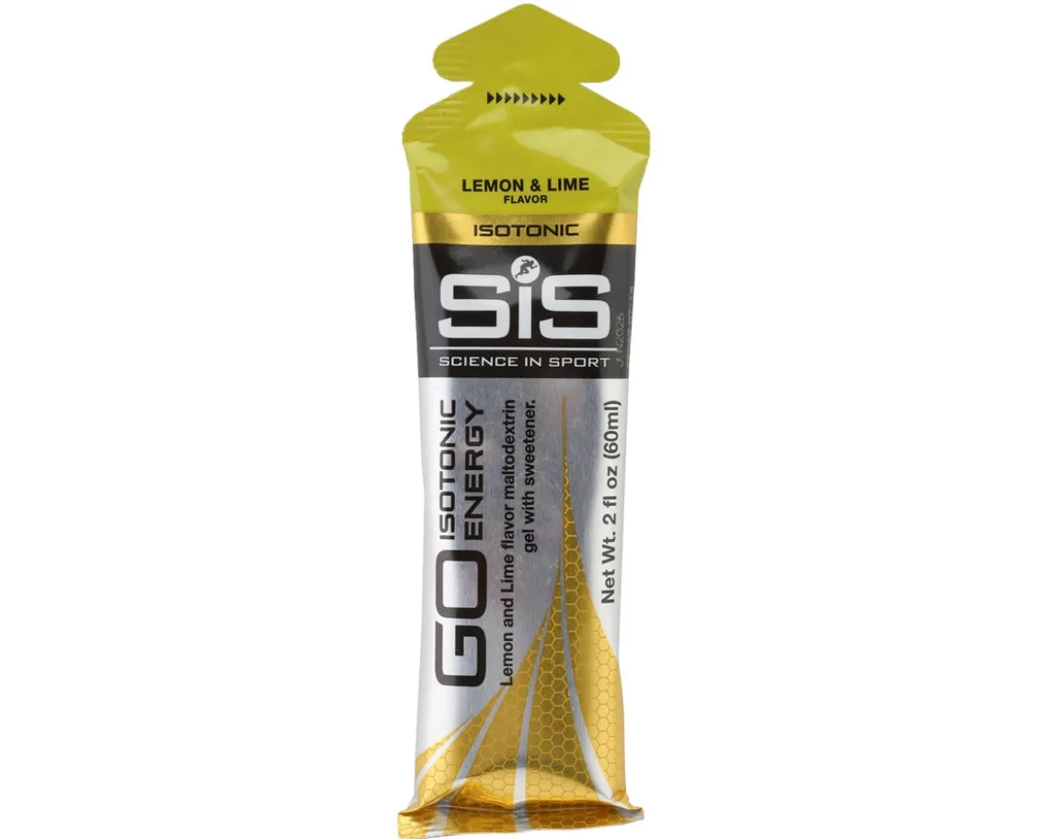 SIS Science In Sport GO Isotonic Energy Gel (Lemon & Lime) (30 | 2oz Packets)