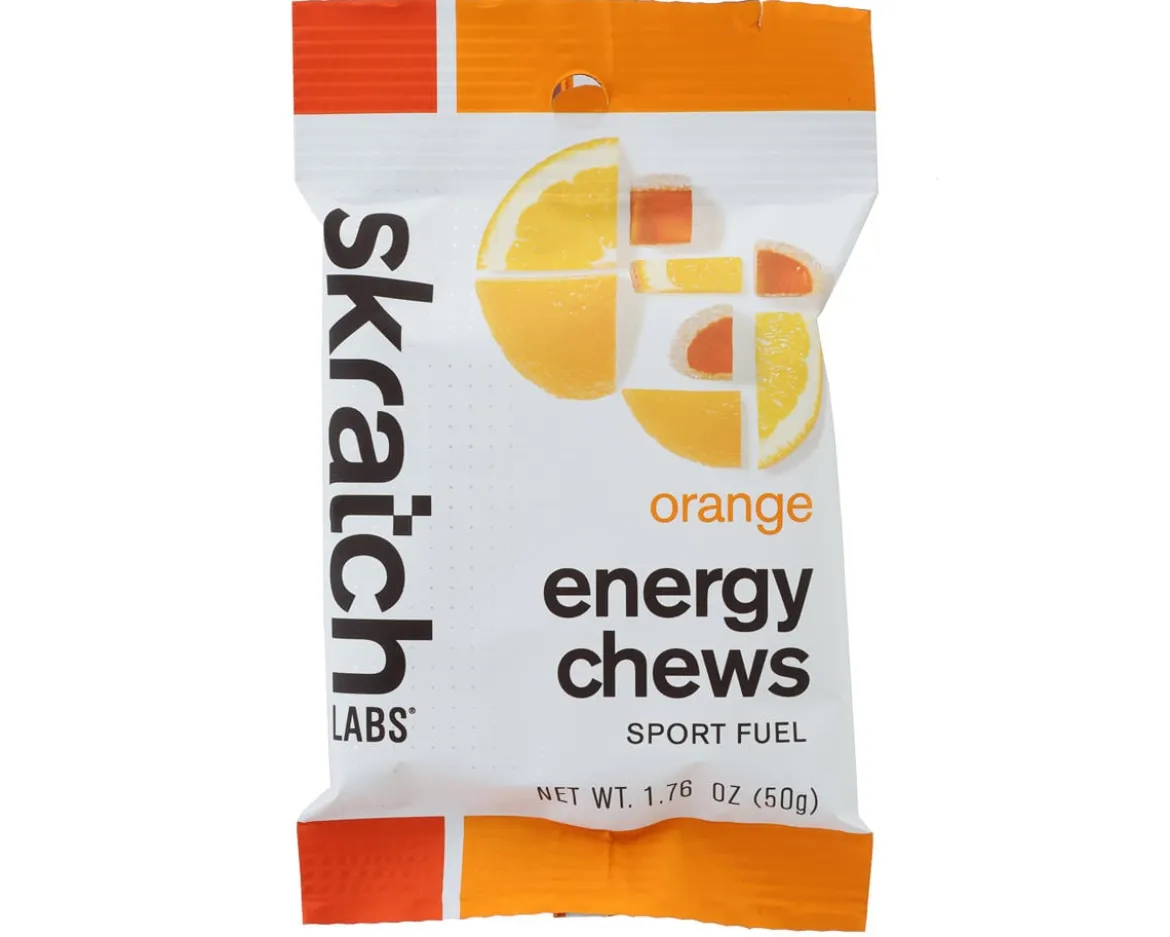 Skratch Labs Energy Chews Sport Fuel (Orange) (10 | 1.7oz Packets)