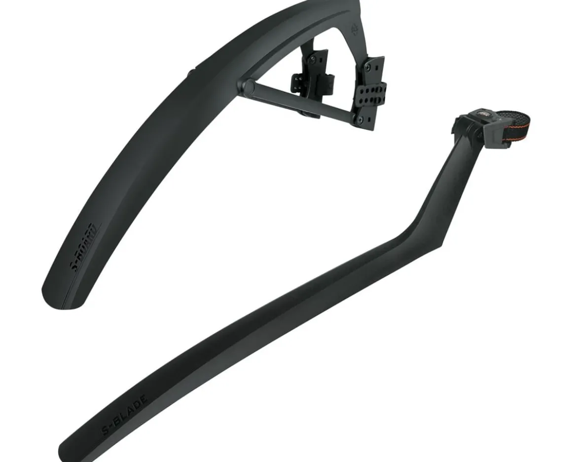 SKS S-Board/S-Blade Fender Set (Black) (Front & Rear) (For 700c)