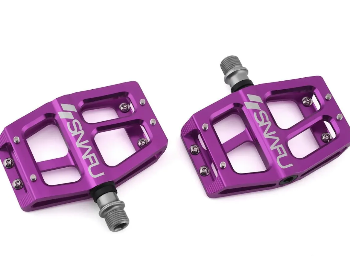 Snafu Cactus Junior Race Pedal (Purple) (9/16")