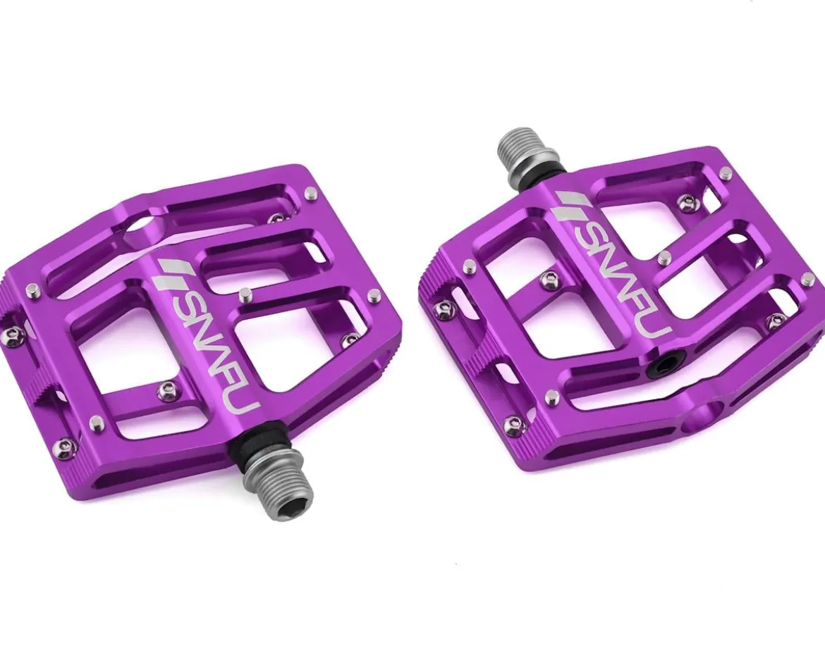 Snafu Cactus Pro Pedals (Purple) (9/16")