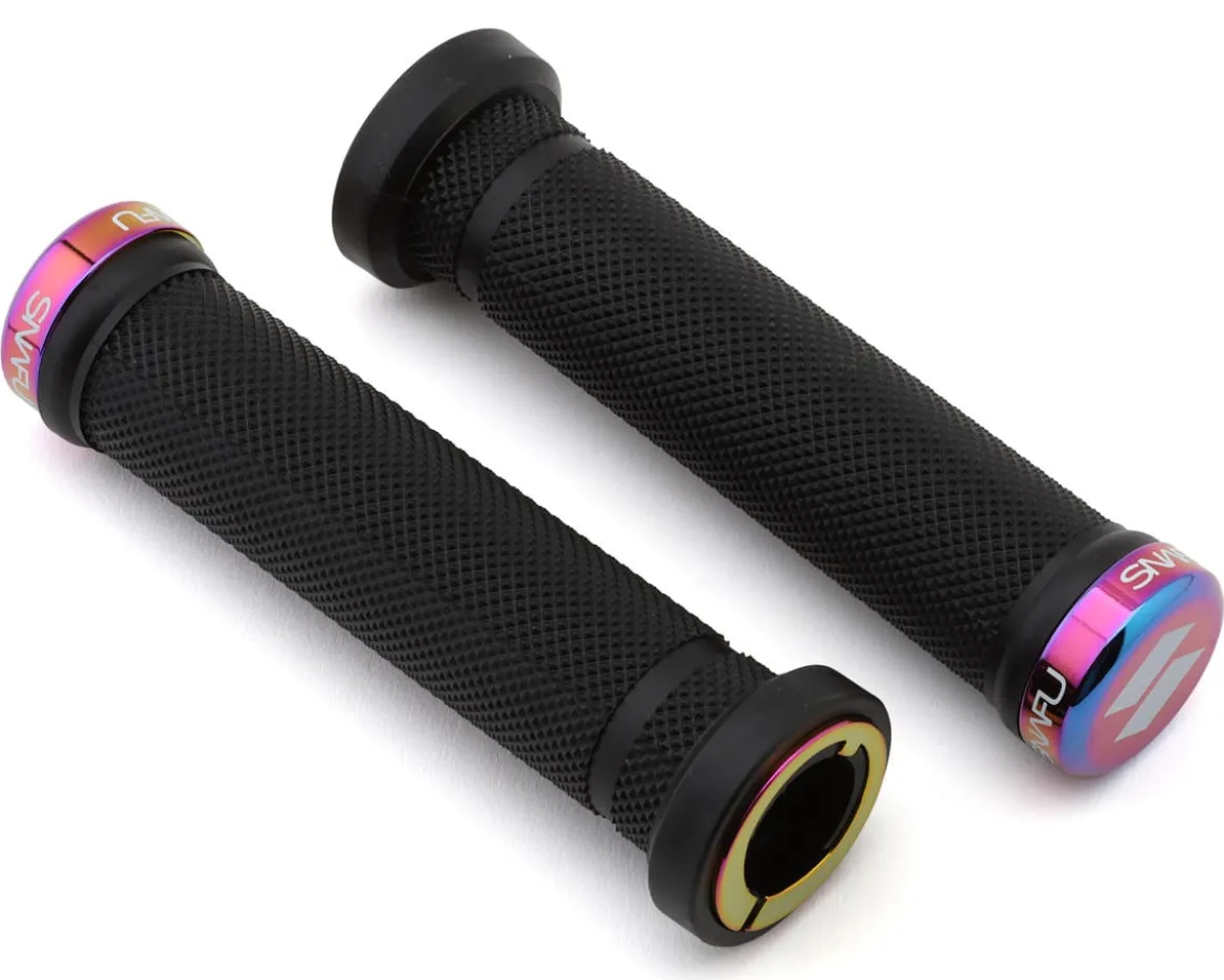 Snafu Pro Lock-On Grips (Black/Jet Fuel) (140mm)