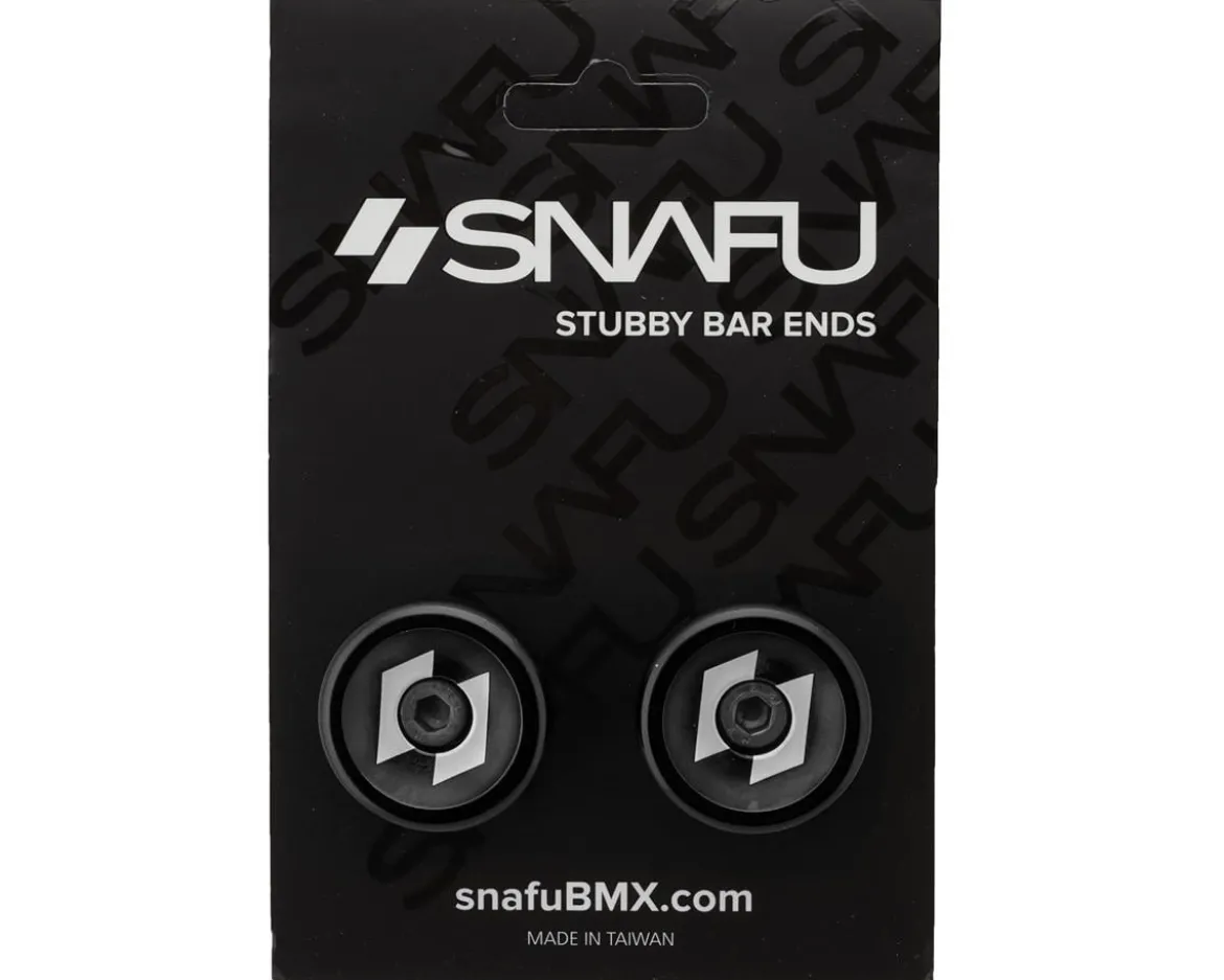 Snafu Stubby Bar Ends (Black)