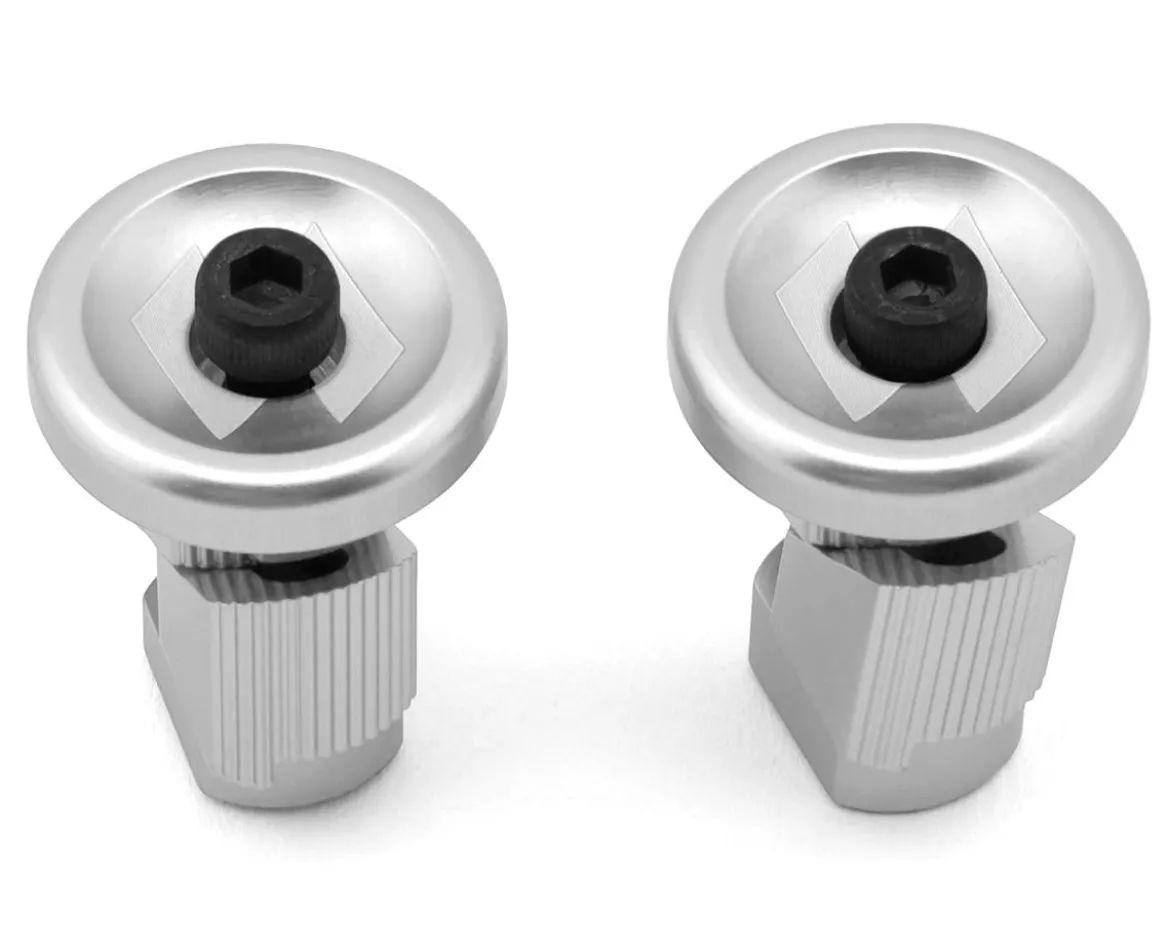 Snafu Stubby Bar Ends (Polished Silver)