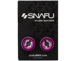 Snafu Stubby Bar Ends (Purple)