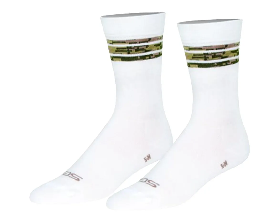 Sockguy SGX 6" Socks (Camo Stripes) (S/M)