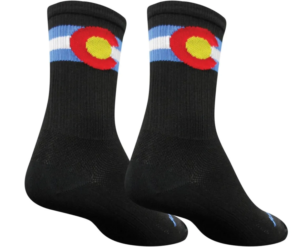 Sockguy 6" SGX Socks (Colorado) (S/M)