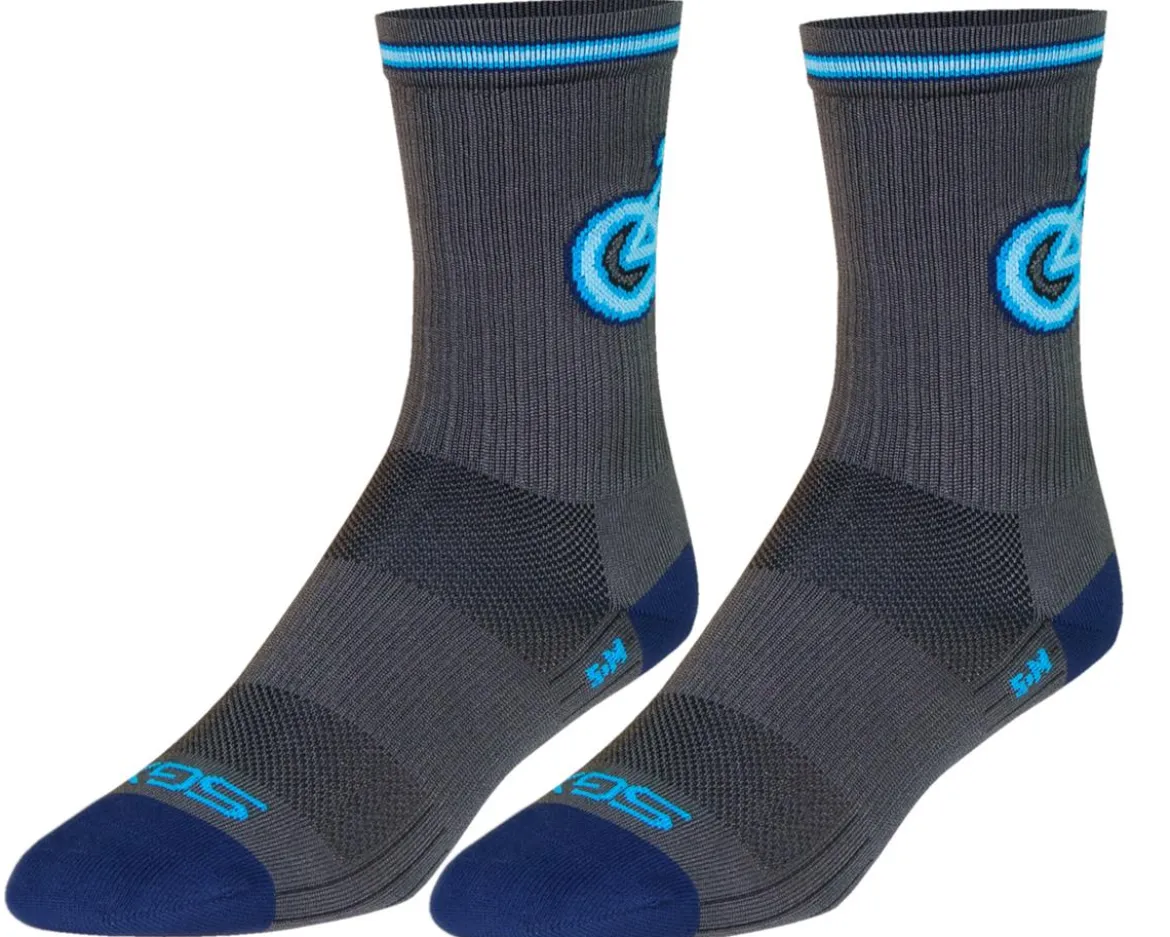 Sockguy 6" SGX Socks (Neon) (L/XL)