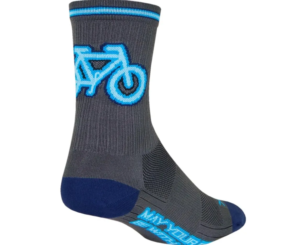 Sockguy 6" SGX Socks (Neon) (L/XL)
