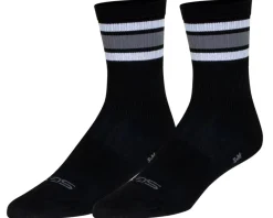 Sockguy 6" SGX Socks (Throwback Black) (L/XL)
