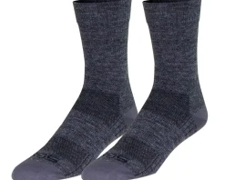 Sockguy 6" SGX Wool Socks (Grey) (L/XL)