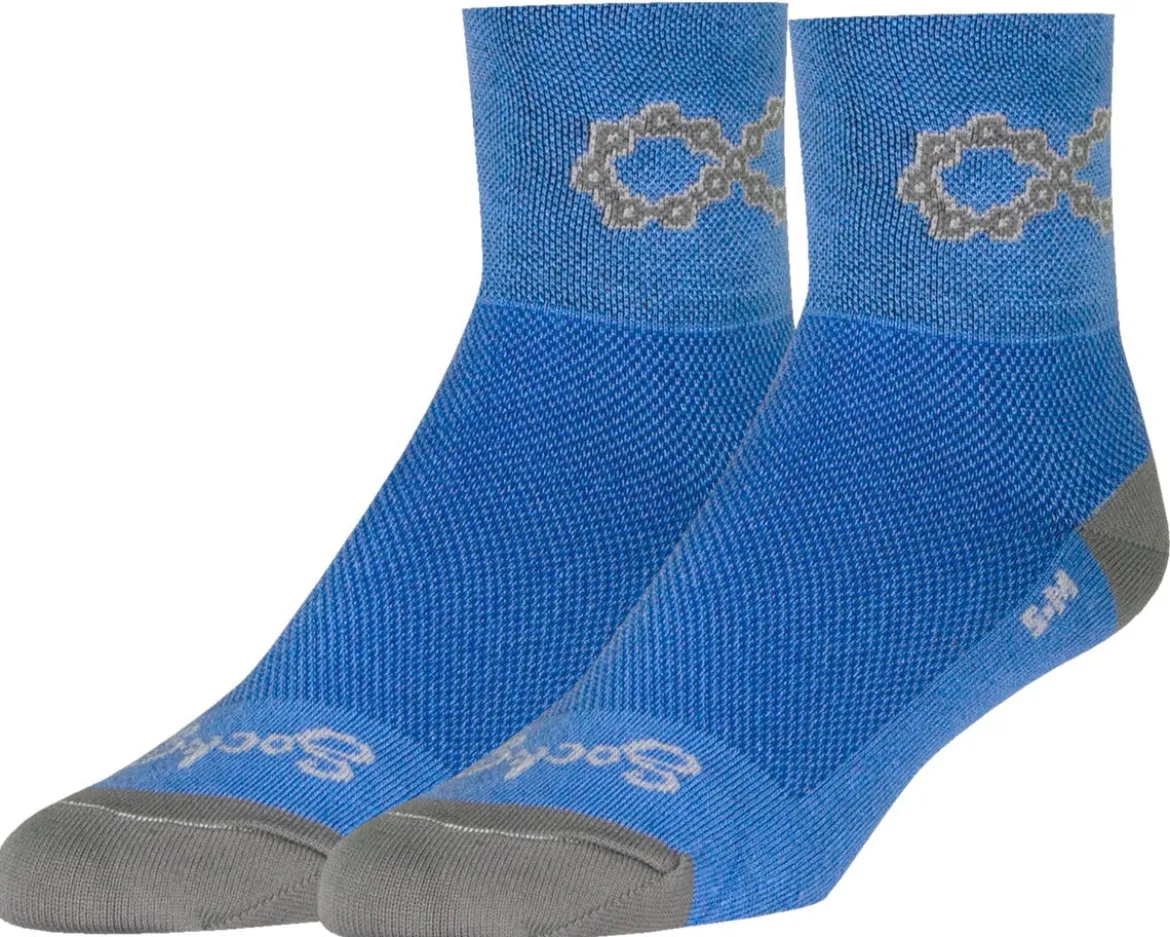 Sockguy 3" Socks (Blue) (S/M)