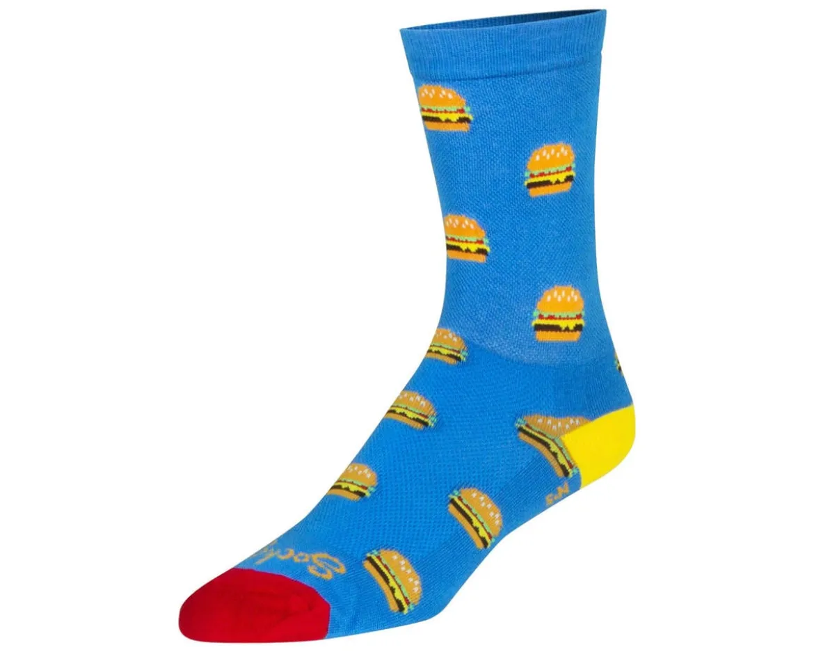 Sockguy 6" Socks (Burgers) (L/XL)