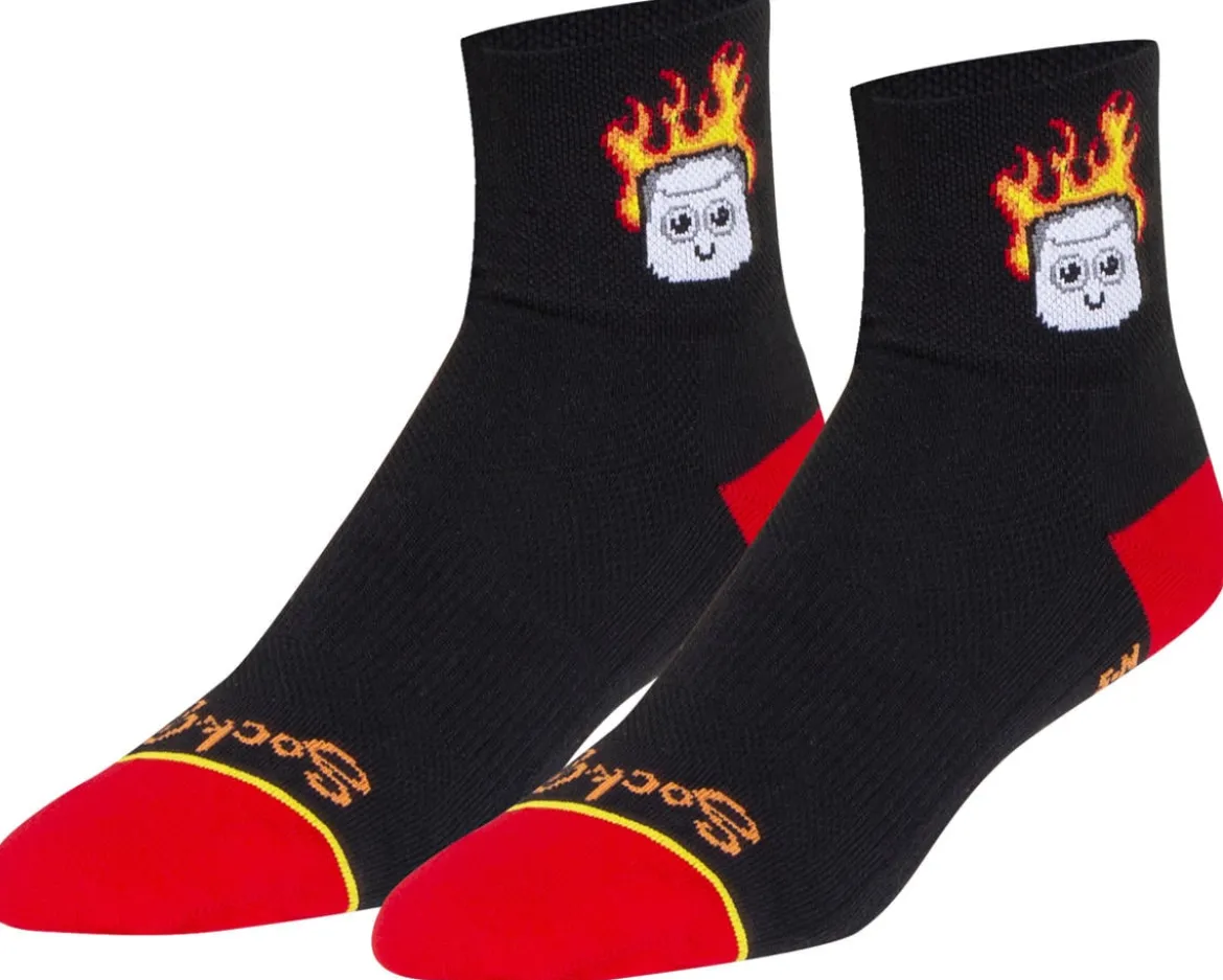 Sockguy 3" Socks (Burnt Out) (S/M)