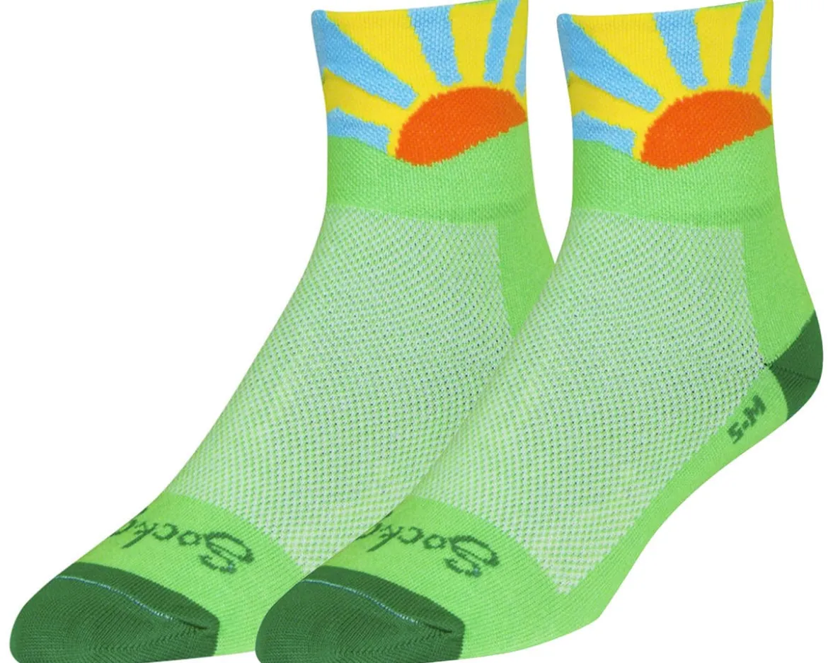 Sockguy 3" Socks (Classic Sunshine) (S/M)