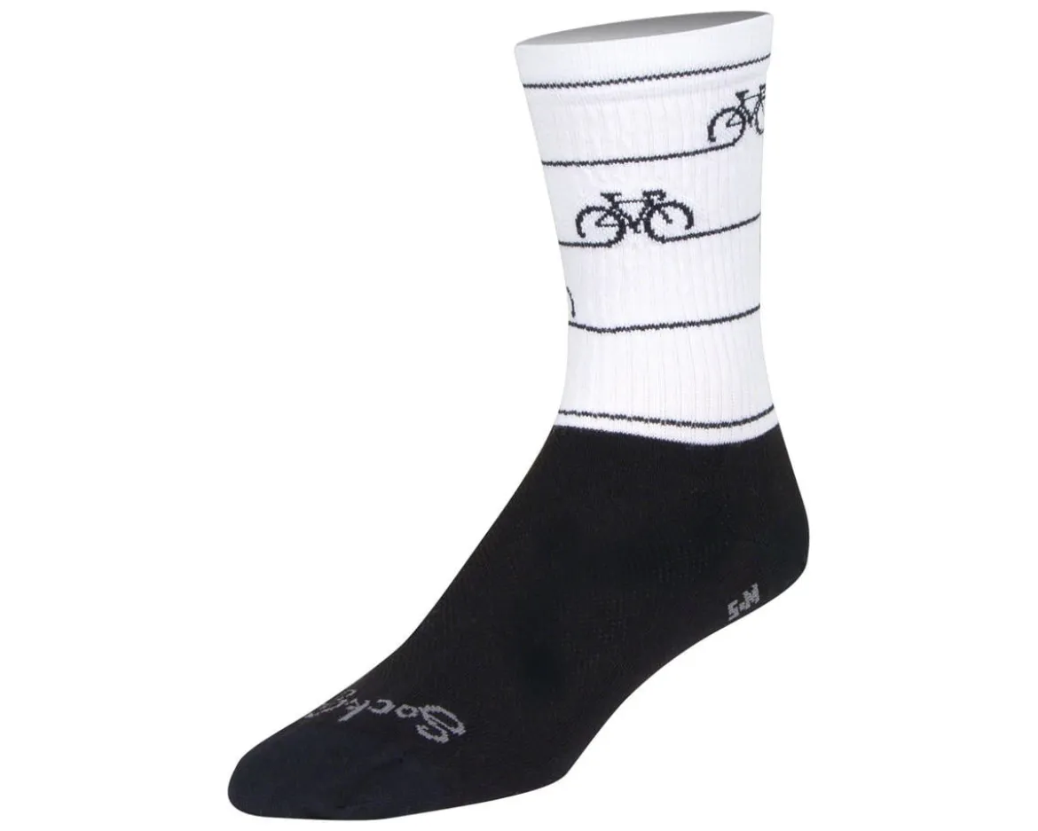 Sockguy 6" Socks (Cyclepath) (S/M)