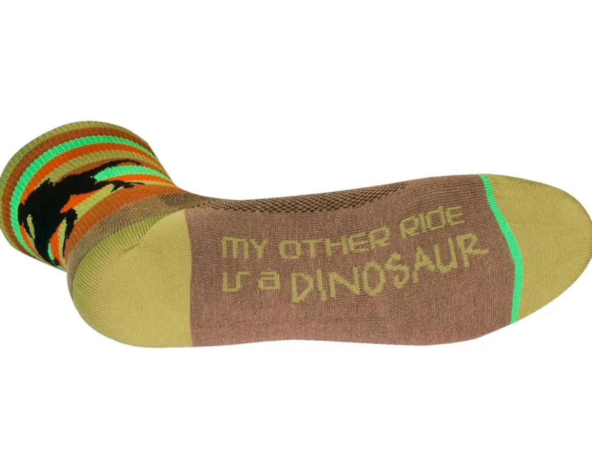 Sockguy 6" Socks (GiddyUp) (Dinosaur) (L/XL)