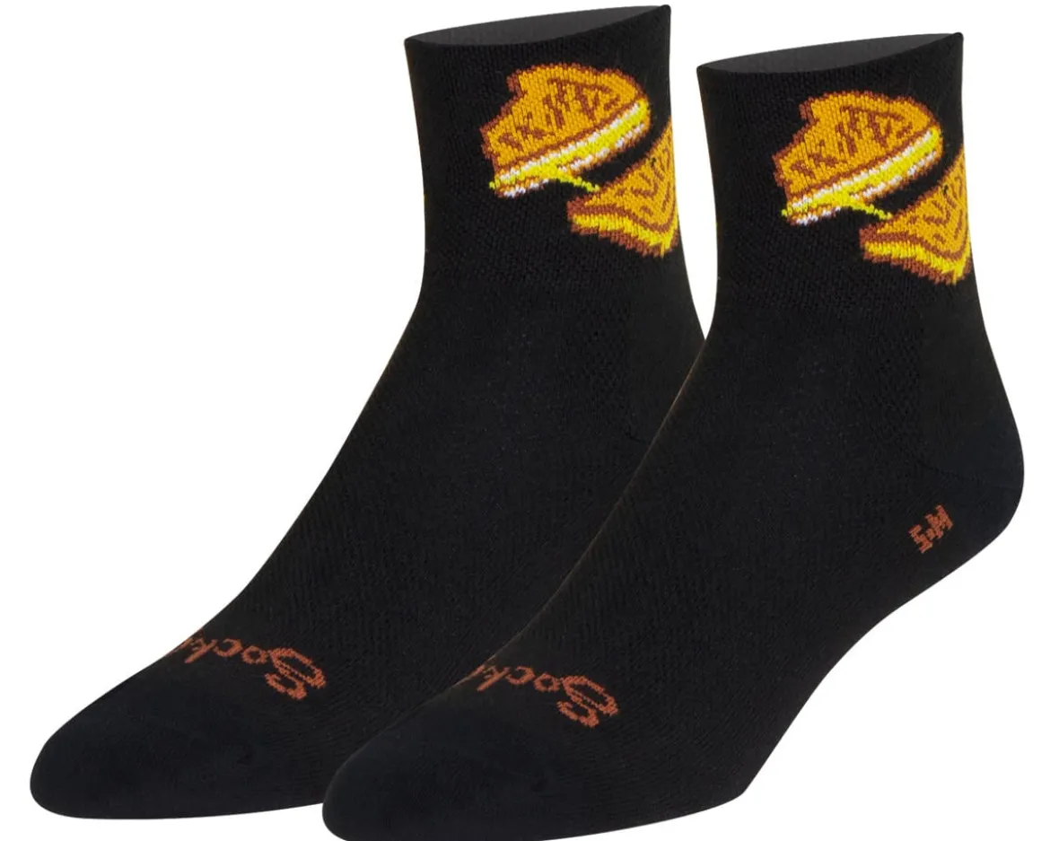 Sockguy 3" Socks (Grilled Cheese) (S/M)