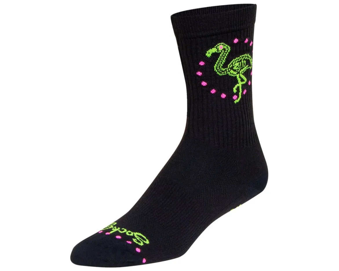 Sockguy 6" Socks (Leg Up) (Flamingo) (S/M)