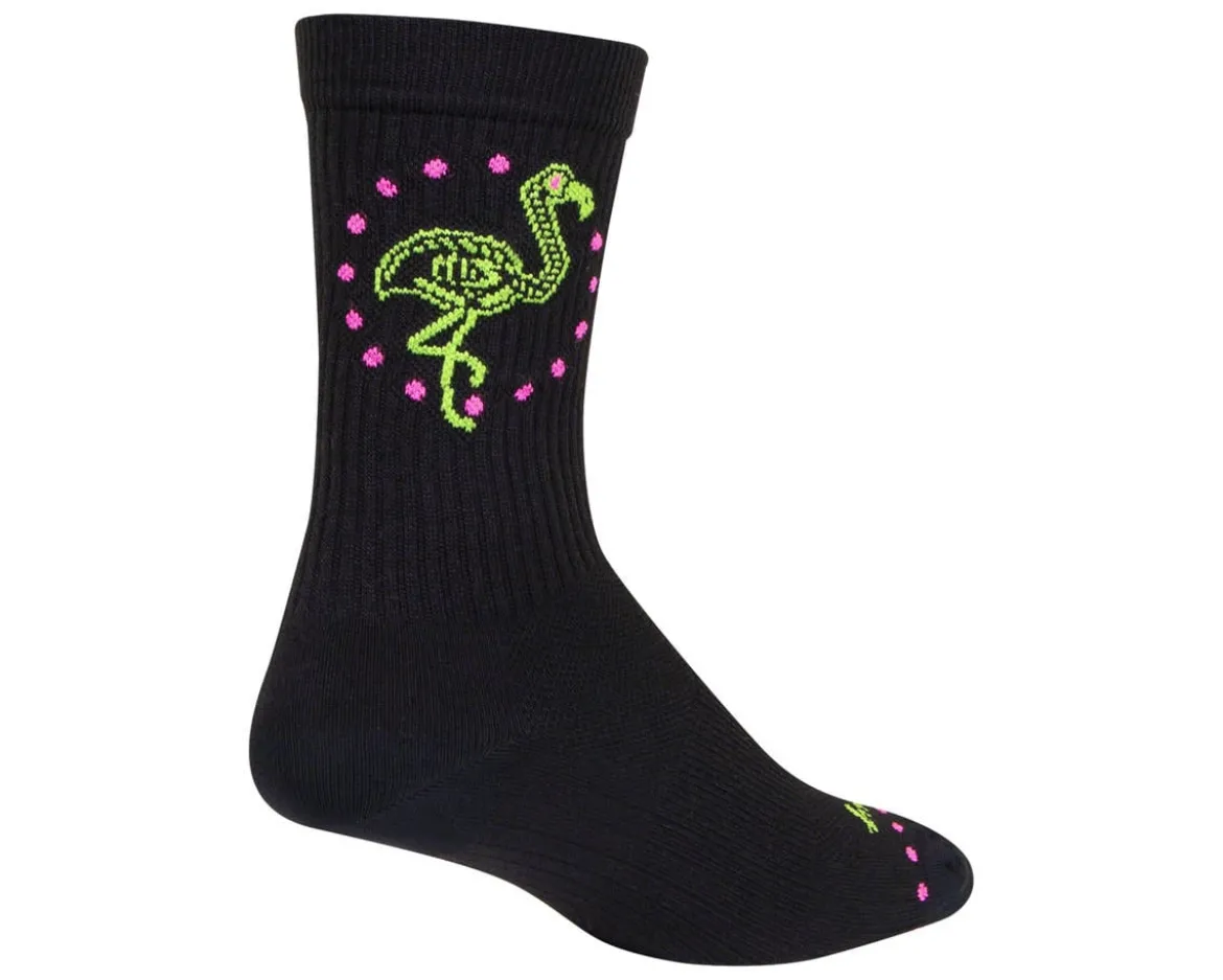 Sockguy 6" Socks (Leg Up) (Flamingo) (S/M)