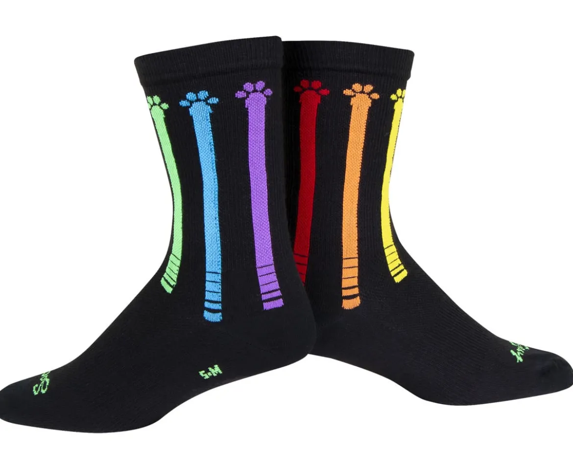 Sockguy 6" Socks (Pawsitive) (L/XL)