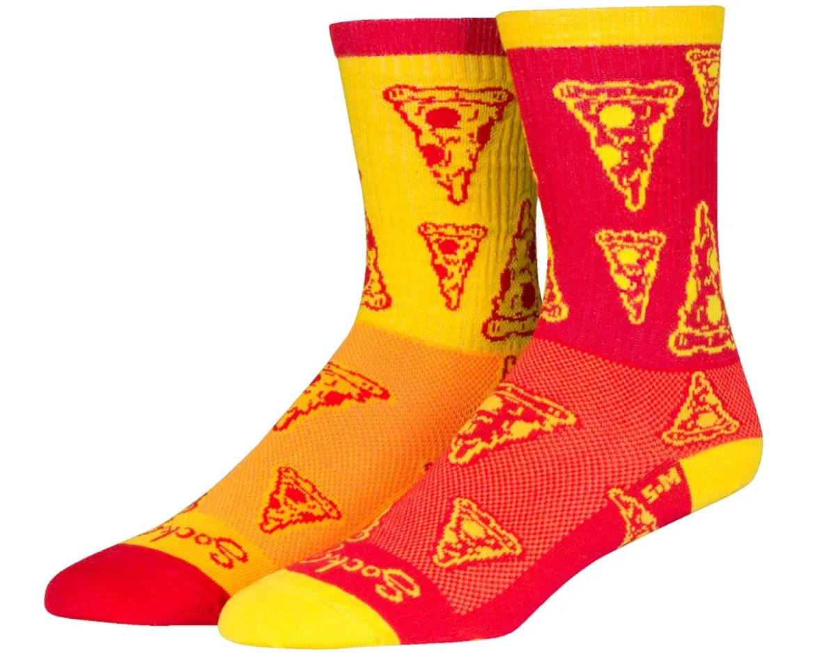 Sockguy 6" Socks (Pizza) (L/XL)