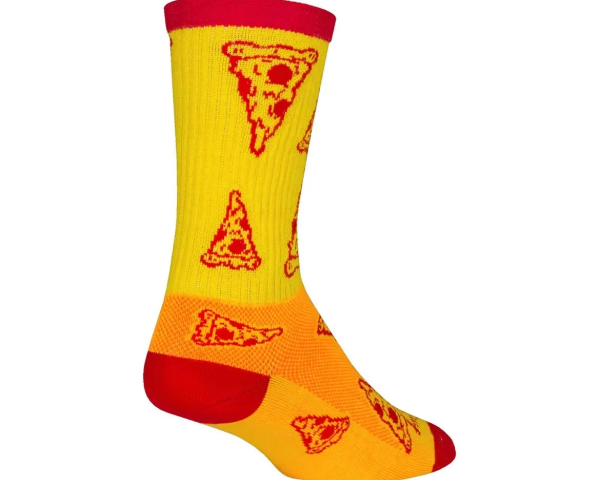Sockguy 6" Socks (Pizza) (L/XL)