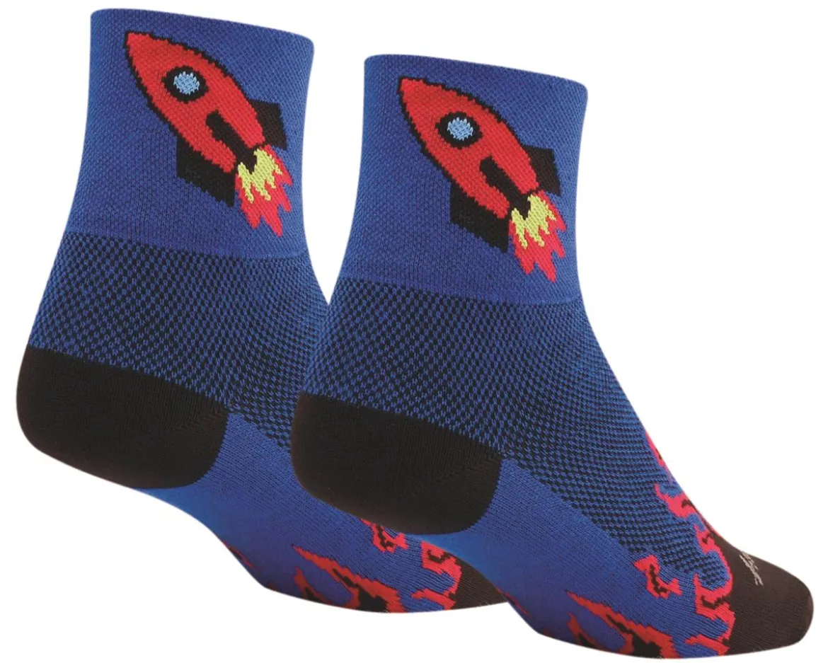 Sockguy 3" Socks (Rocket Man) (L/XL)