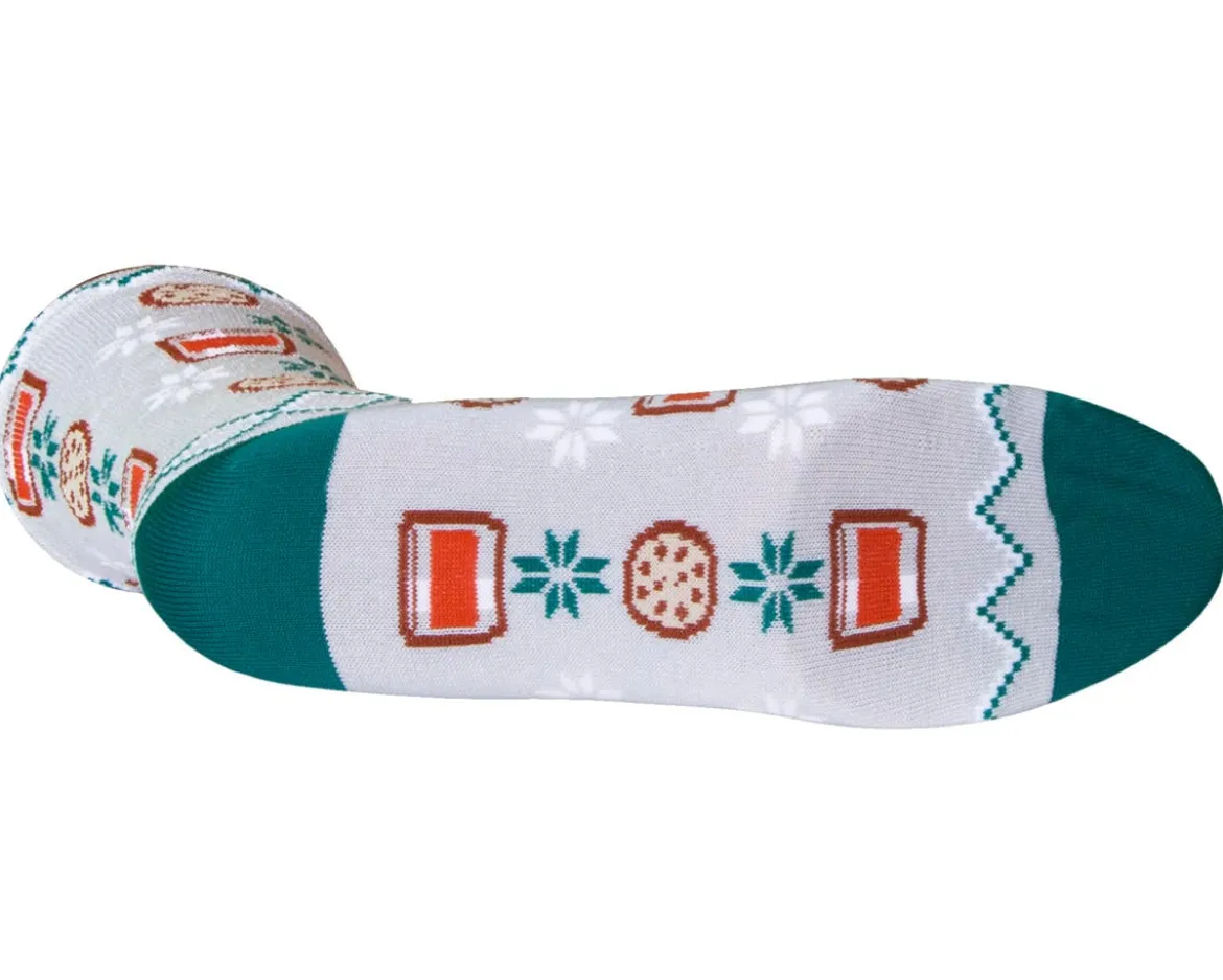 Sockguy 6" Socks (Santa Snacks) (L/XL)